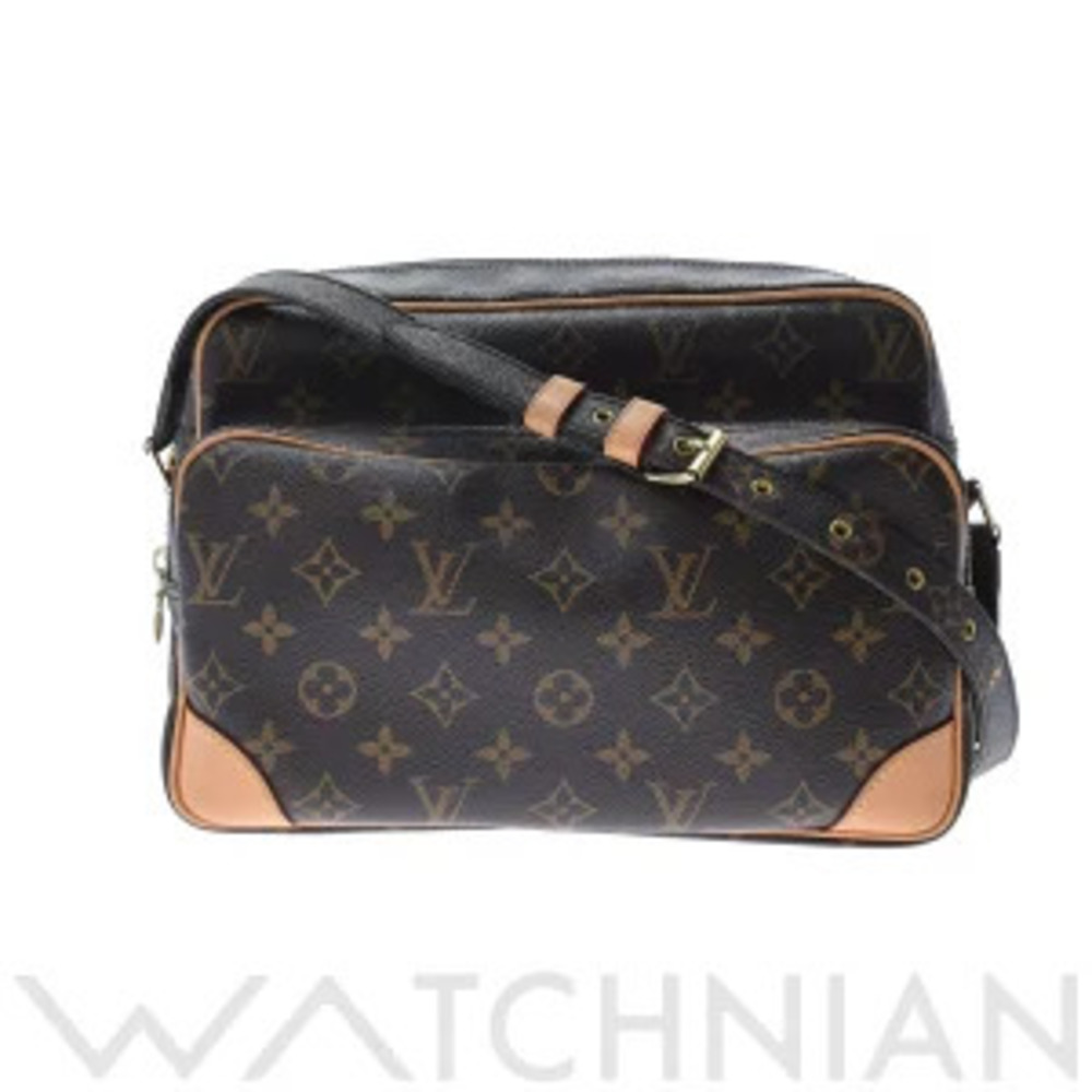 Louis Vuitton Monogram Nile Brown Canvas Shoulder Bag